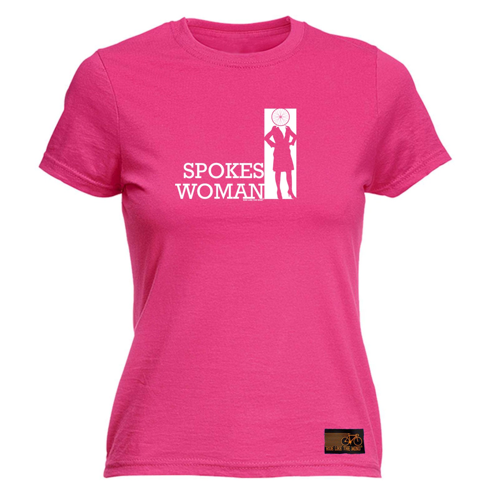 Rltw Spokes Woman - Funny Womens T-Shirt Tshirt