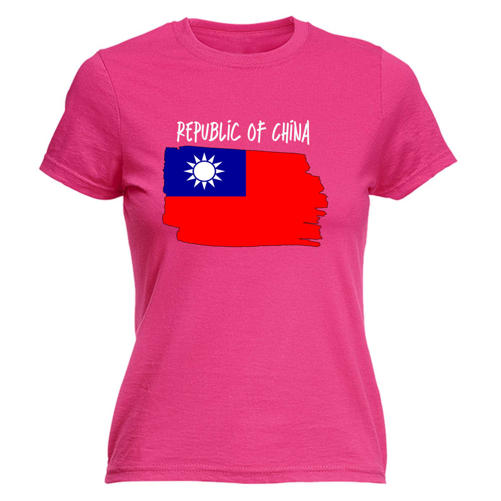 Republic Of China - Funny Womens T-Shirt Tshirt