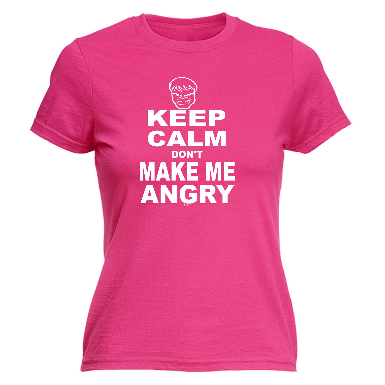 Keep Calm Dont Make Me Angry - Funny Womens T-Shirt Tshirt