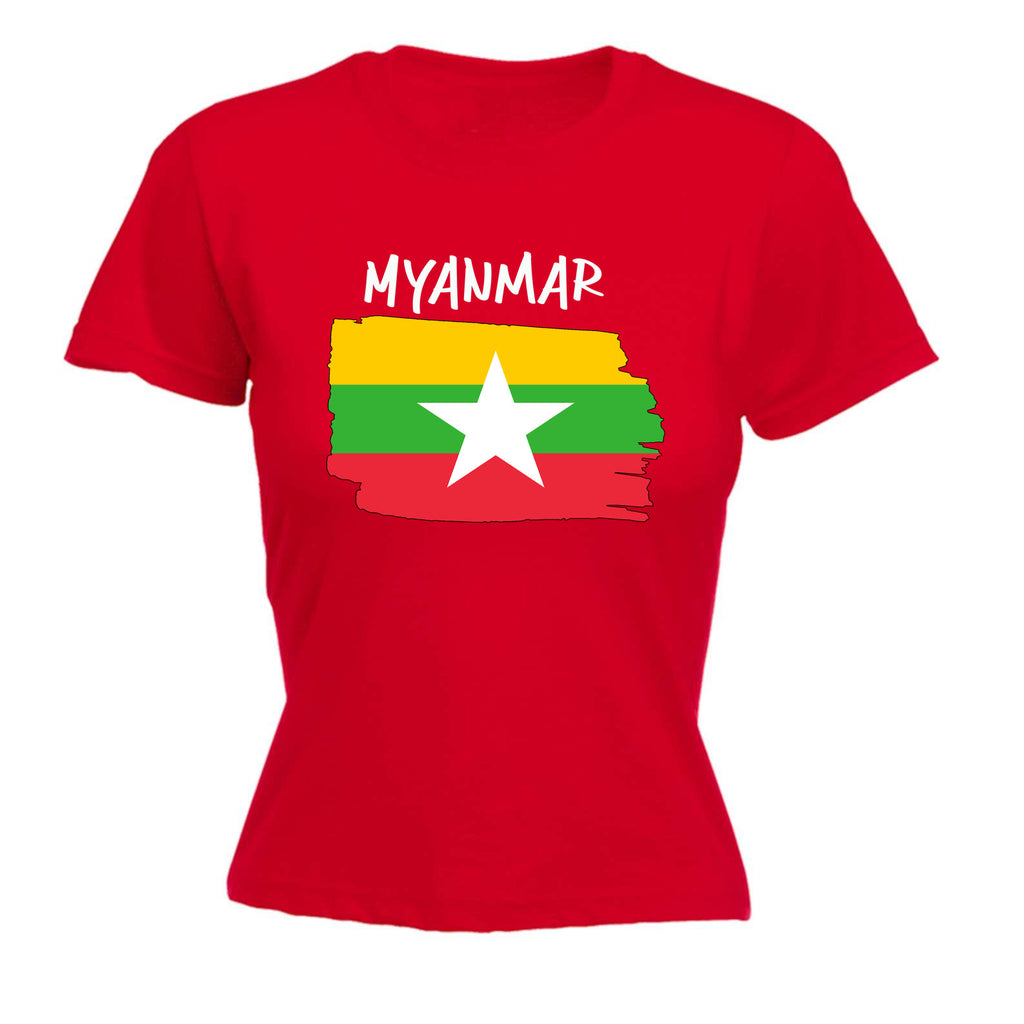 Myanmar - Funny Womens T-Shirt Tshirt