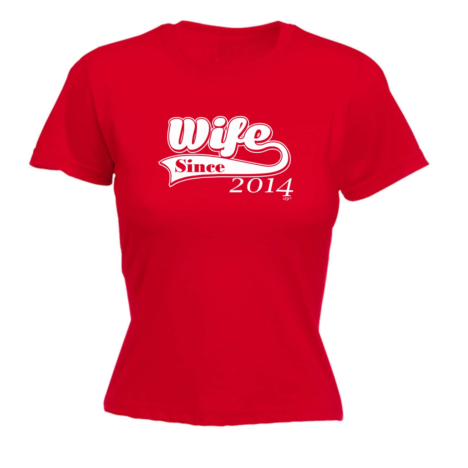 Wife Since 2014 - Funny Womens T-Shirt Tshirt
