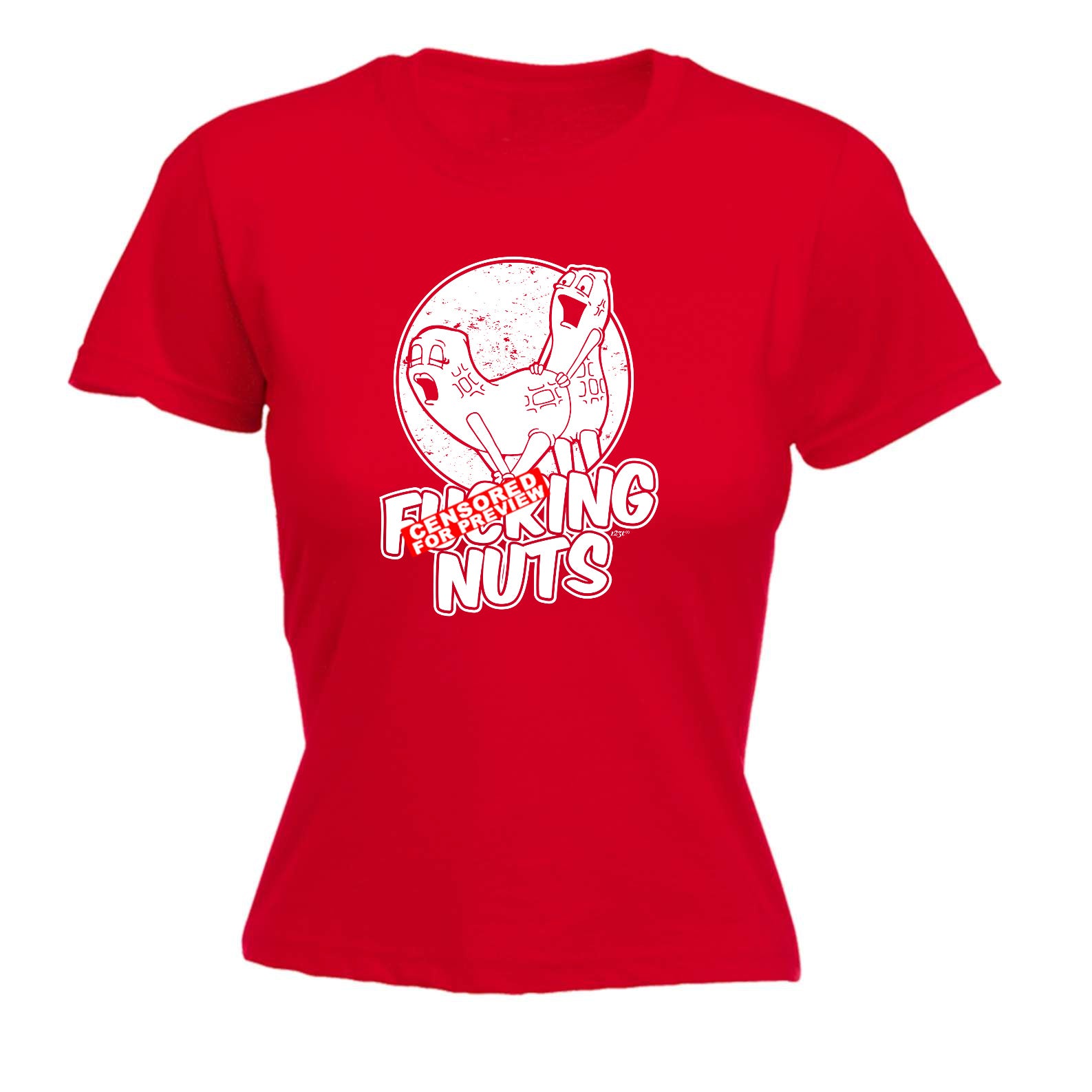 F King Nuts - Funny Womens T-Shirt Tshirt