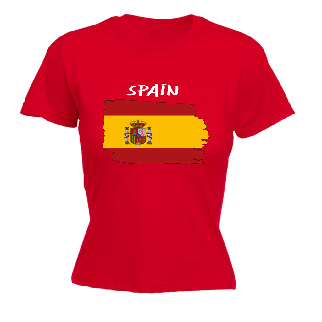 Spain - Funny Womens T-Shirt Tshirt