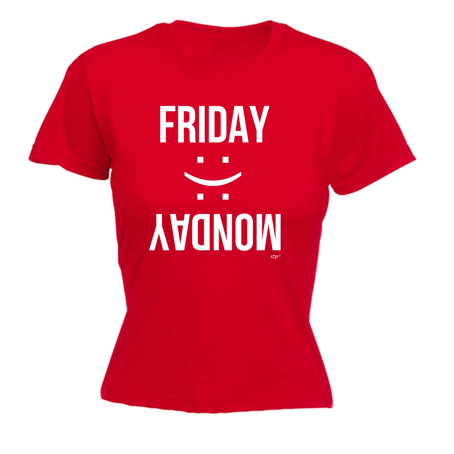 Friday Monday - Funny Womens T-Shirt Tshirt