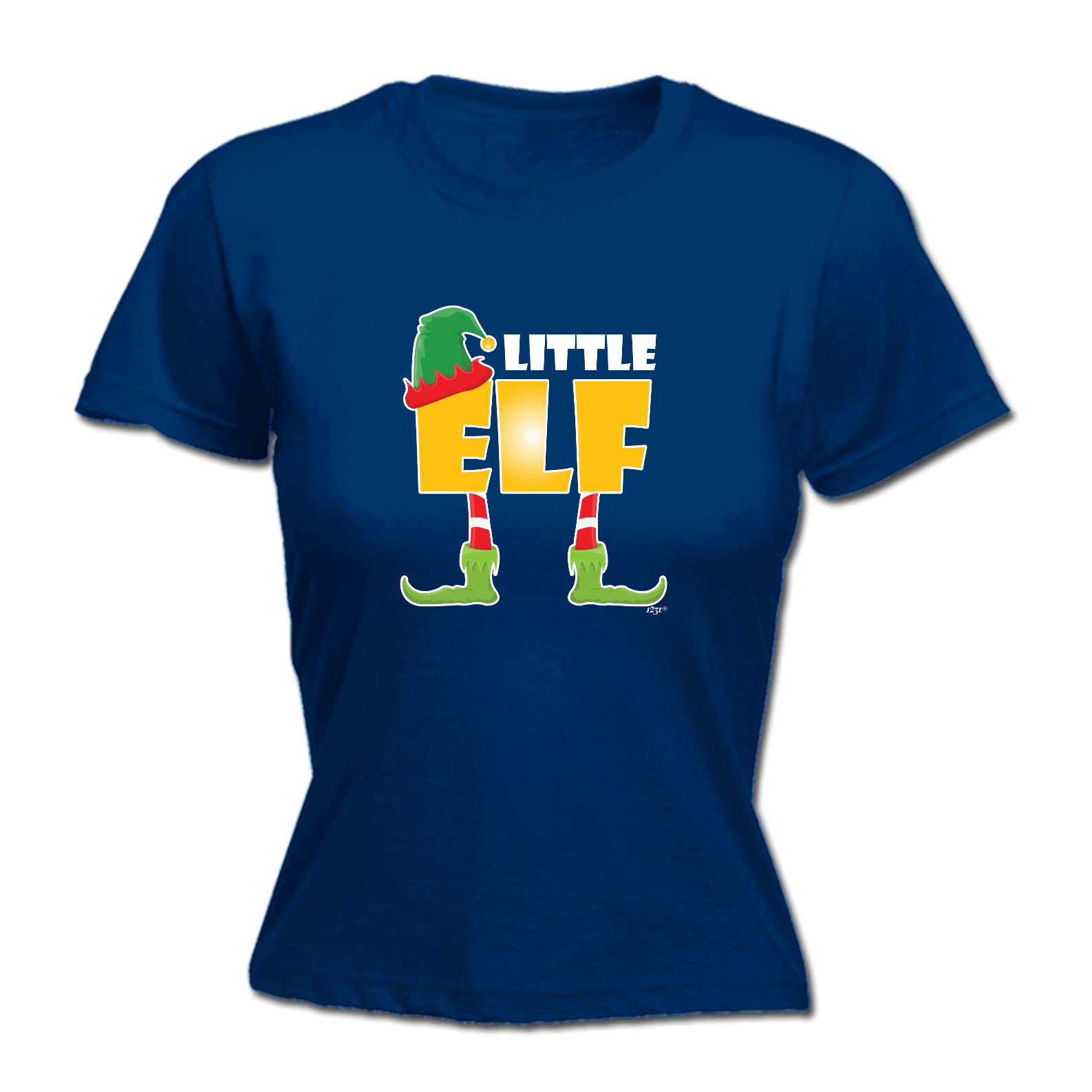 Elf Little - Funny Womens T-Shirt Tshirt