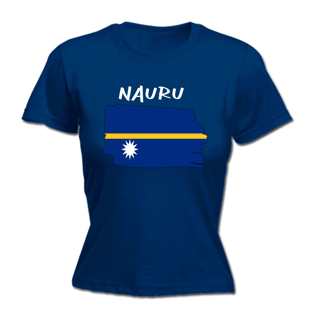 Nauru - Funny Womens T-Shirt Tshirt