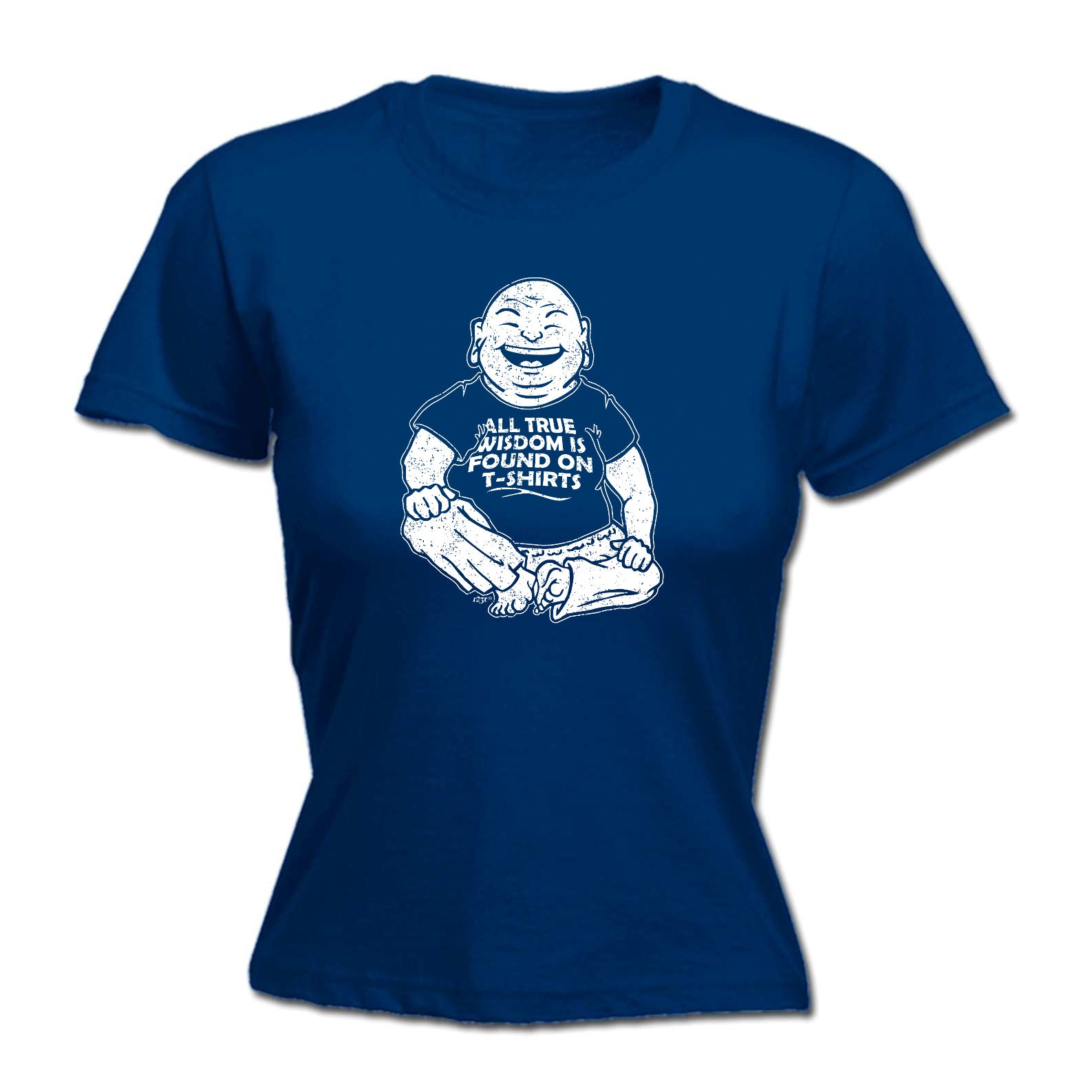 All True Wisdom Is Found - Funny Womens T-Shirt Tshirt