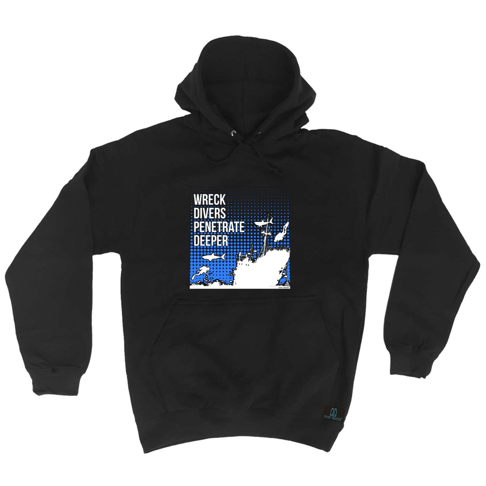 Ow Wreck Divers Penetrate Deeper - Funny Hoodies Hoodie