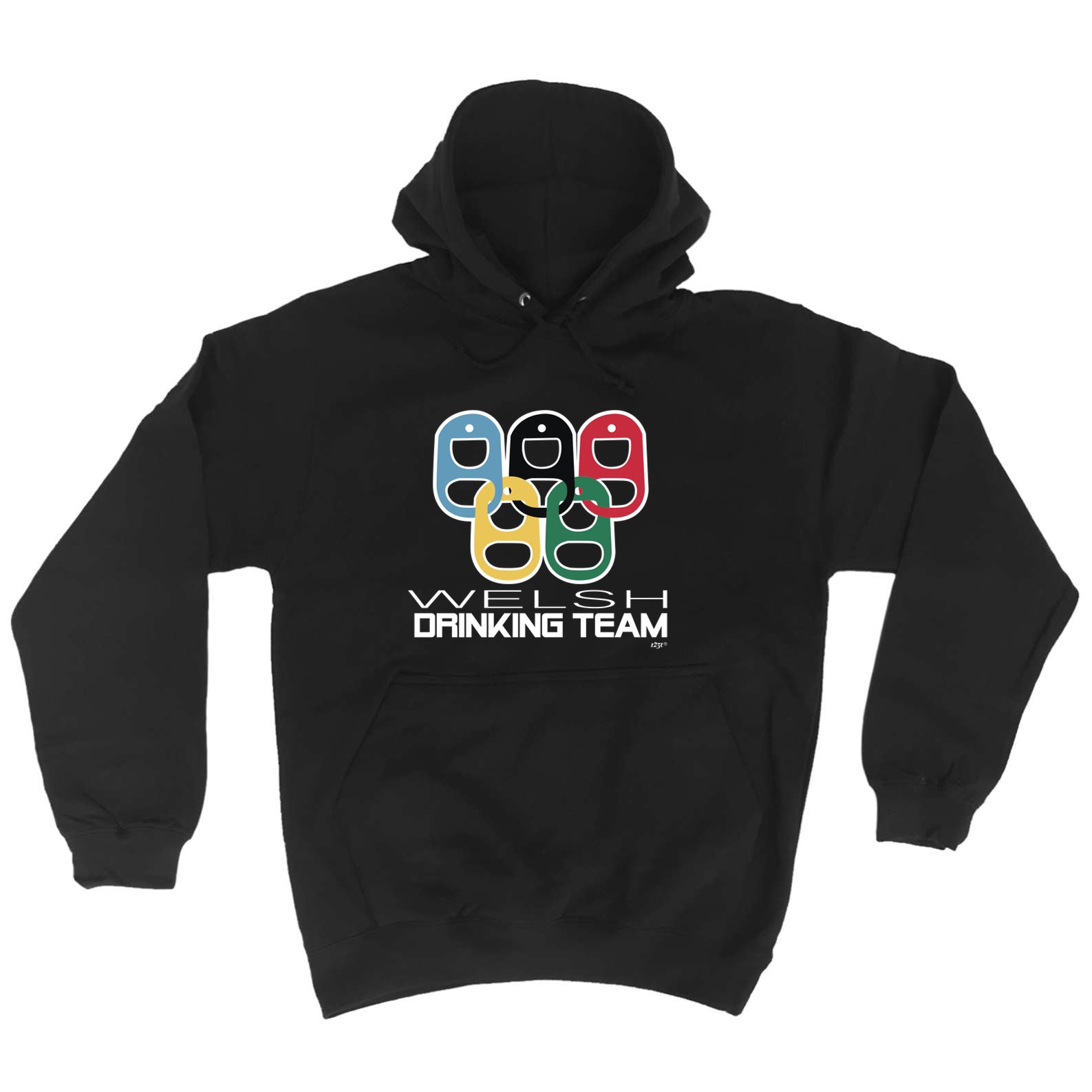 Welsh Drinking Team Rings - Funny Hoodies Hoodie