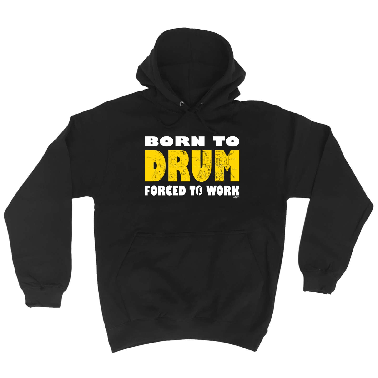 Born To Drum - Funny Hoodies Hoodie