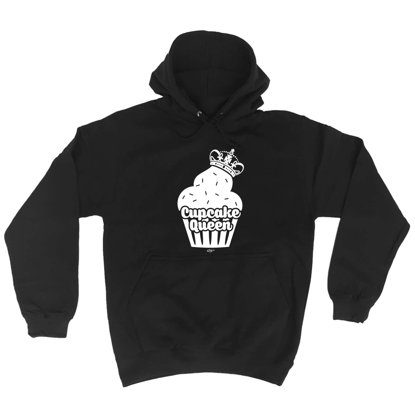 Cupcake Queen - Funny Hoodies Hoodie