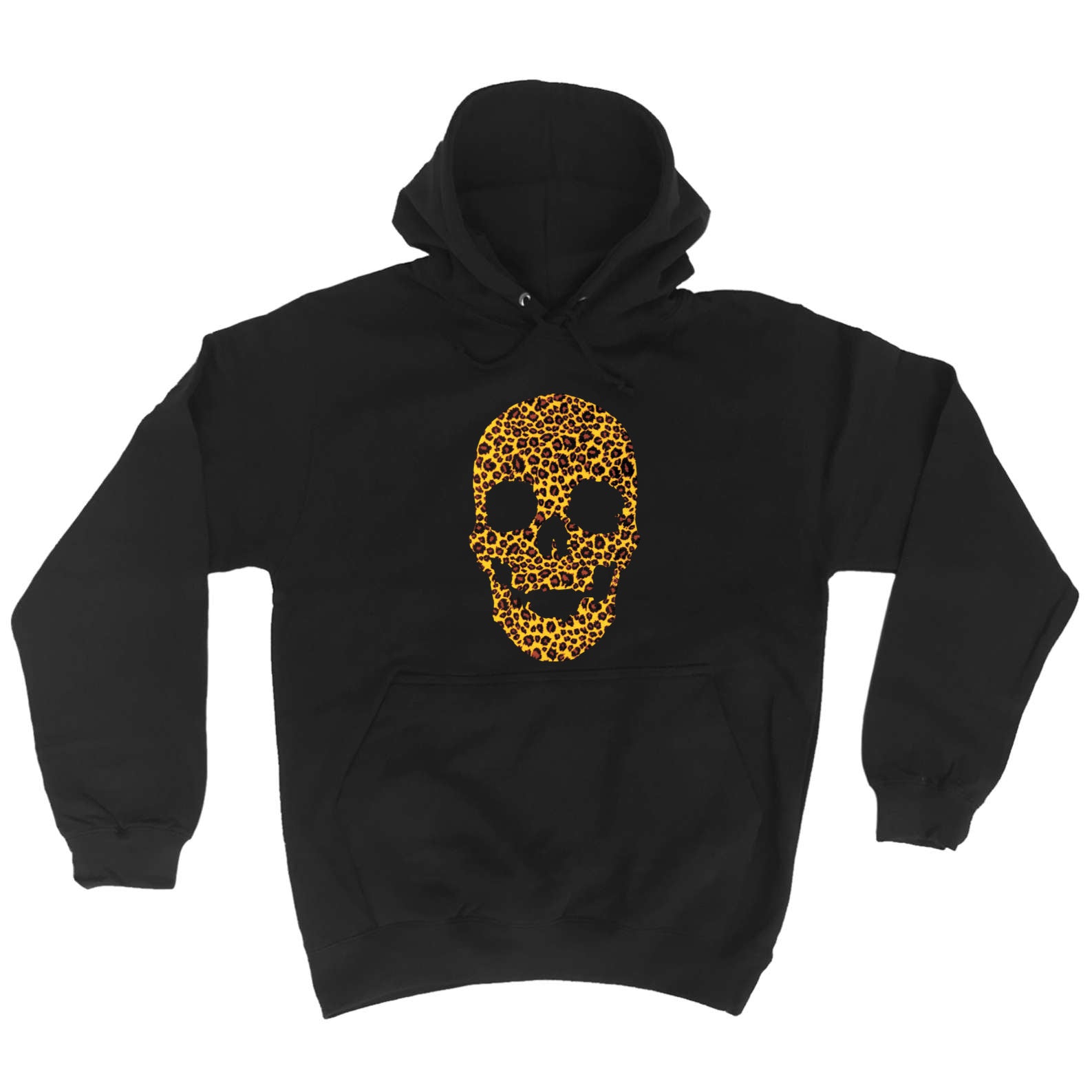 Leopard Skull - Funny Hoodies Hoodie