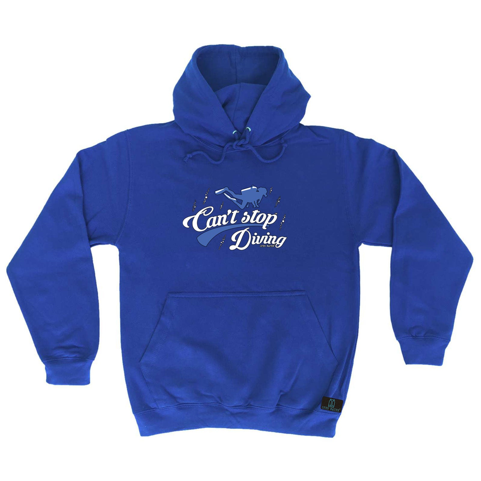 Ow Cant Stop Diving - Funny Hoodies Hoodie