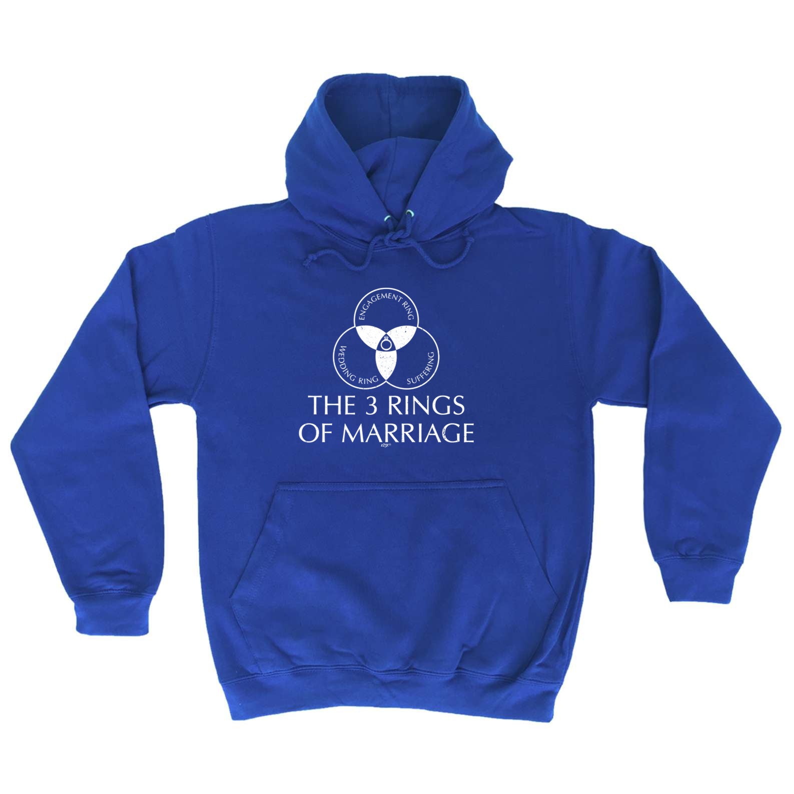The Three Rings Of Marriage - Funny Hoodies Hoodie
