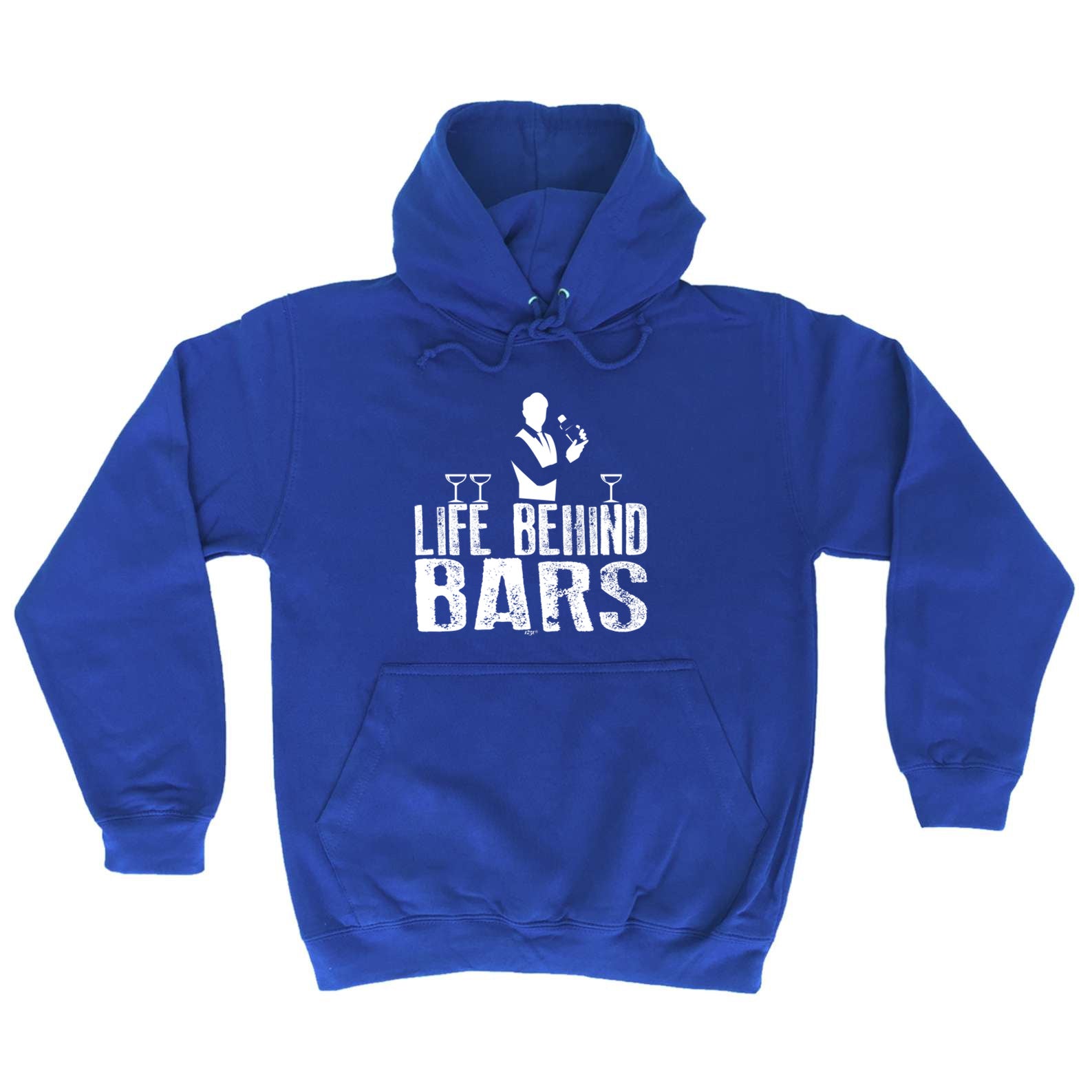 Life Behind Bars Barman - Funny Hoodies Hoodie