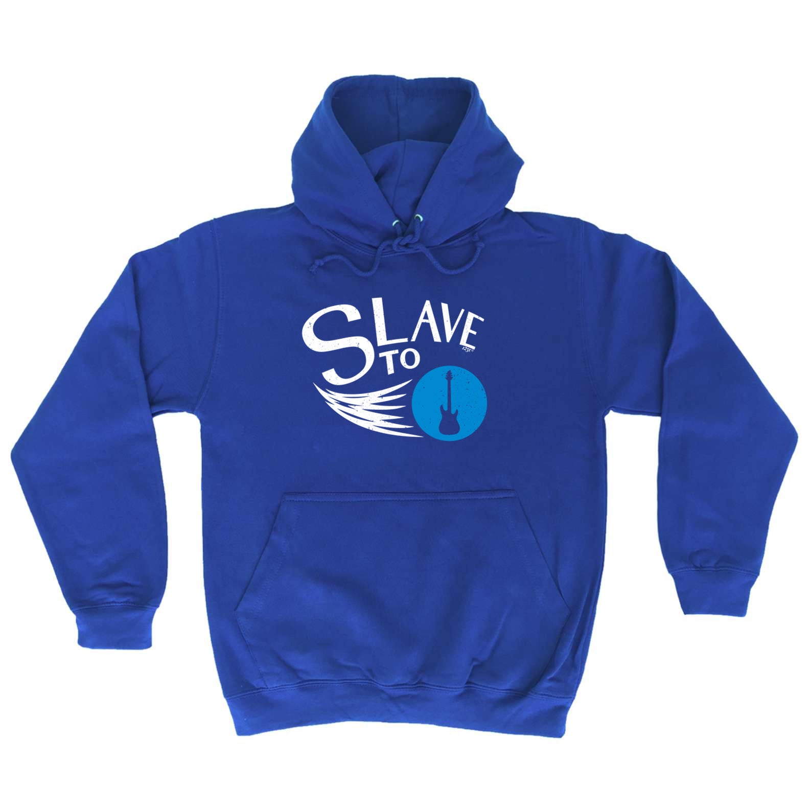 Slave To Guitar Music - Funny Hoodies Hoodie