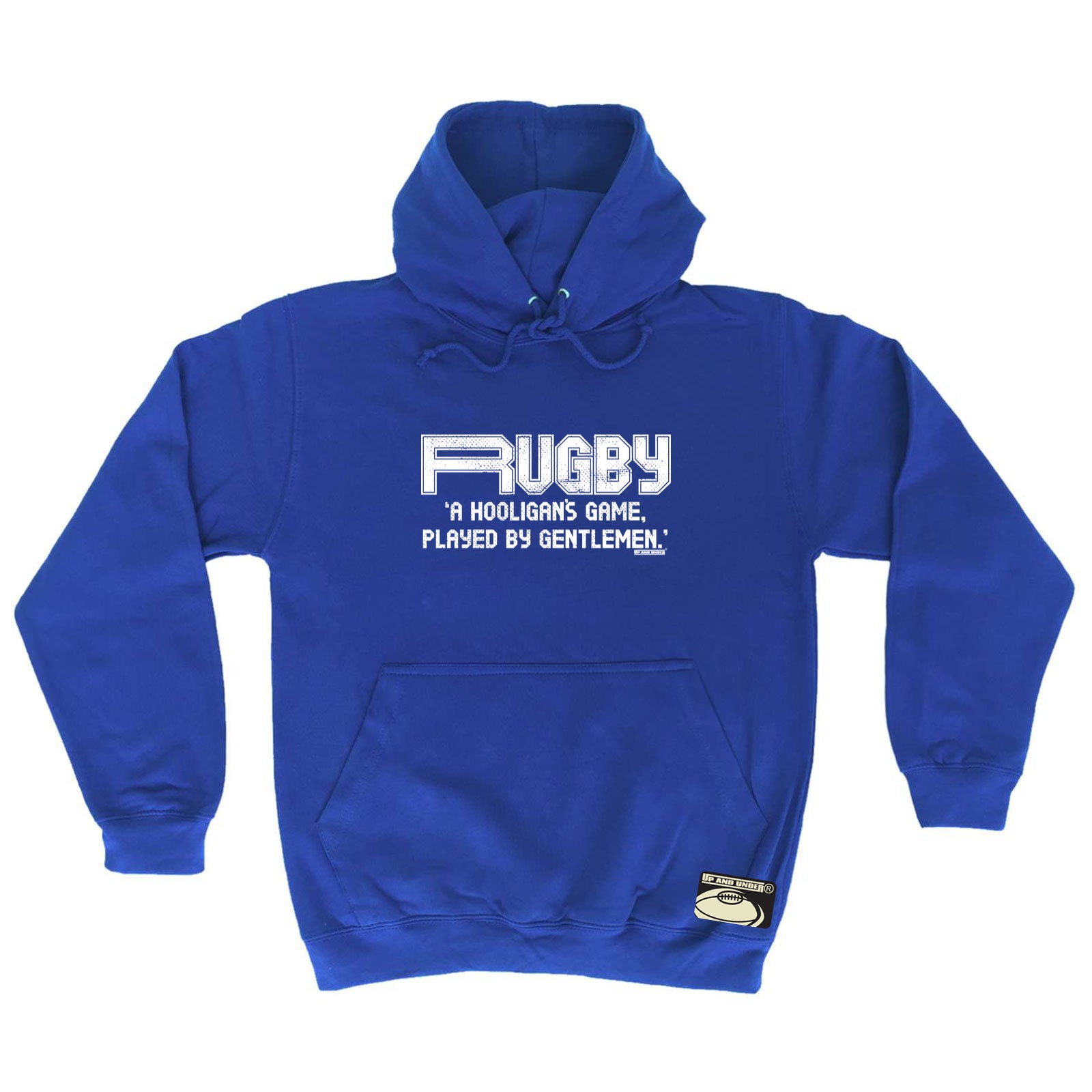 Uau Rugby Hooligans Game - Funny Hoodies Hoodie