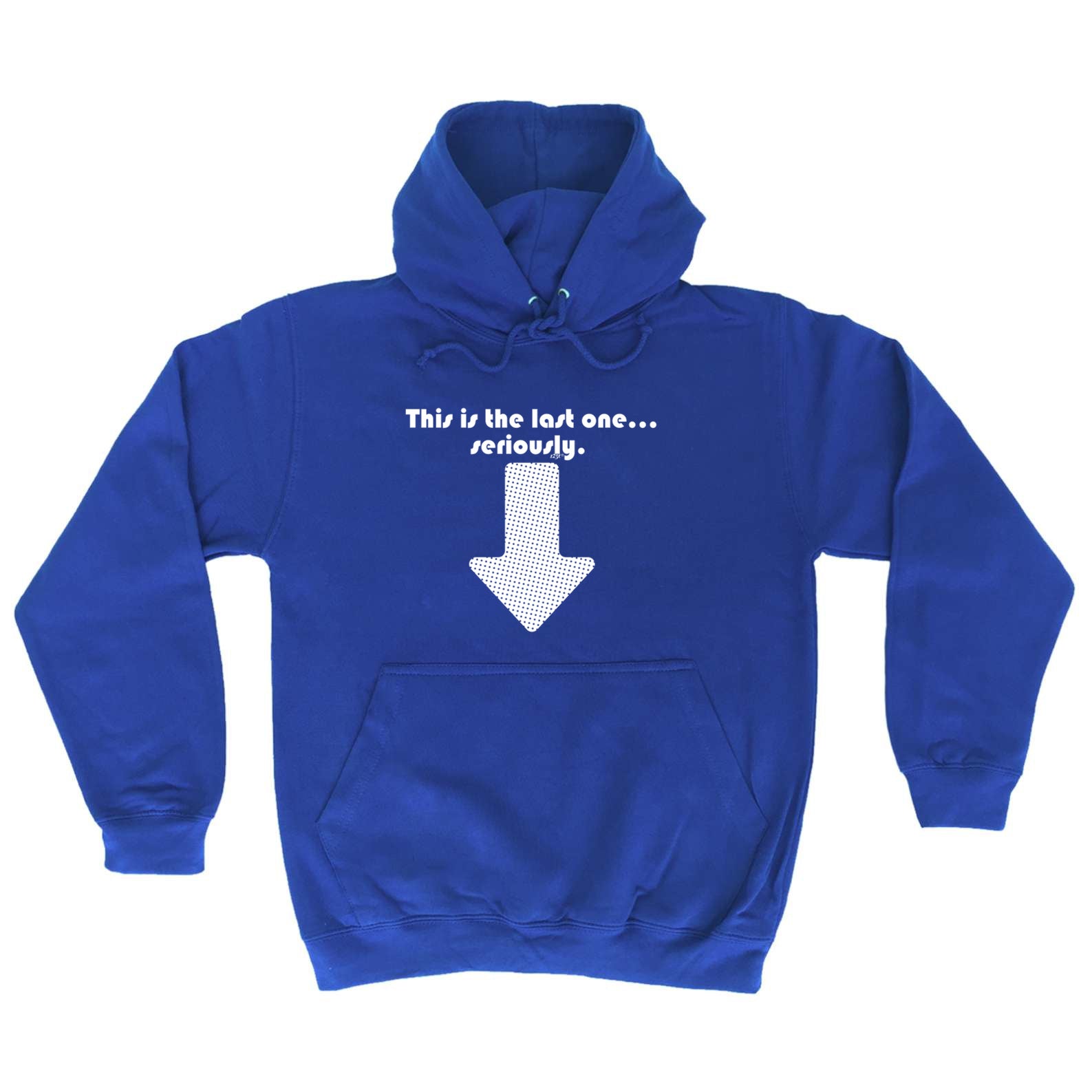 This Is My Last One Seriously - Funny Hoodies Hoodie