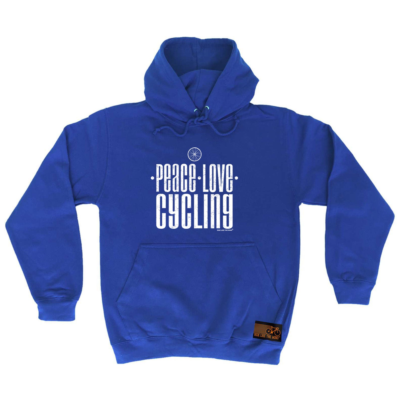 Rltw Peace Love Cycling - Funny Hoodies Hoodie