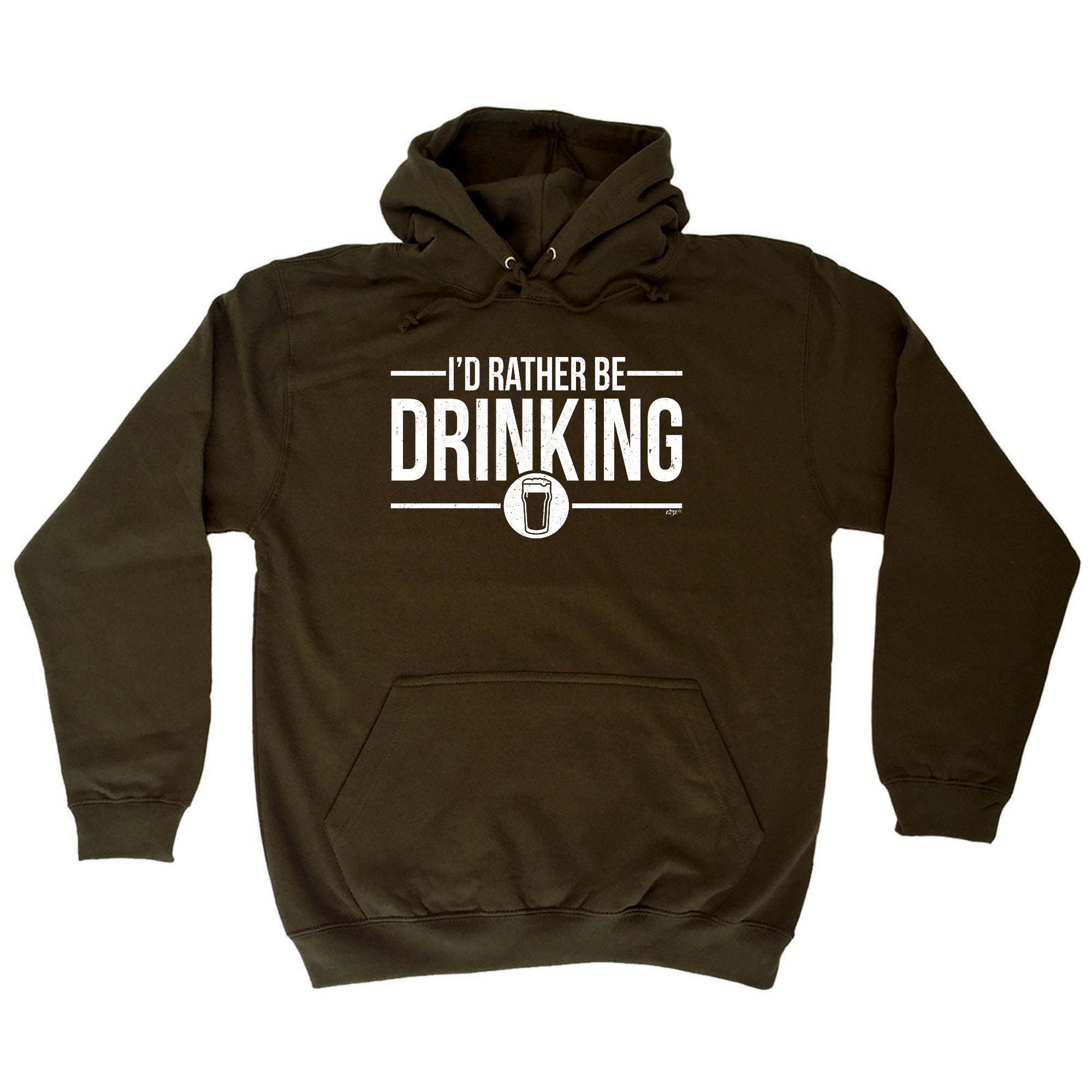 Id Rather Be Drinking - Funny Hoodies Hoodie