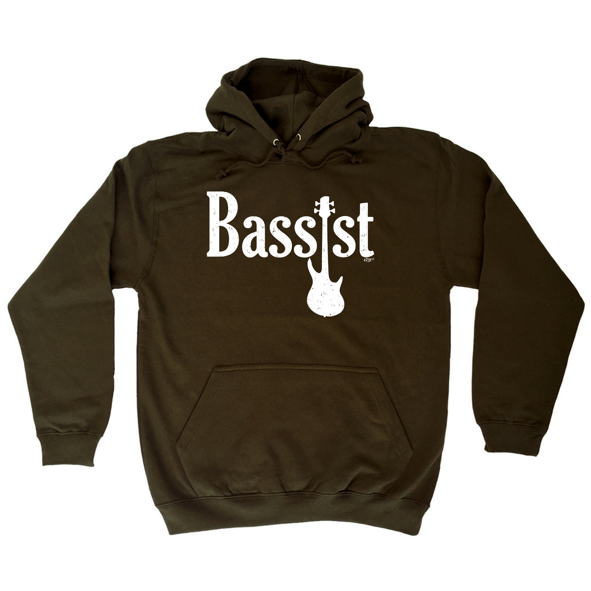 Bassist Guitar Music - Funny Hoodies Hoodie