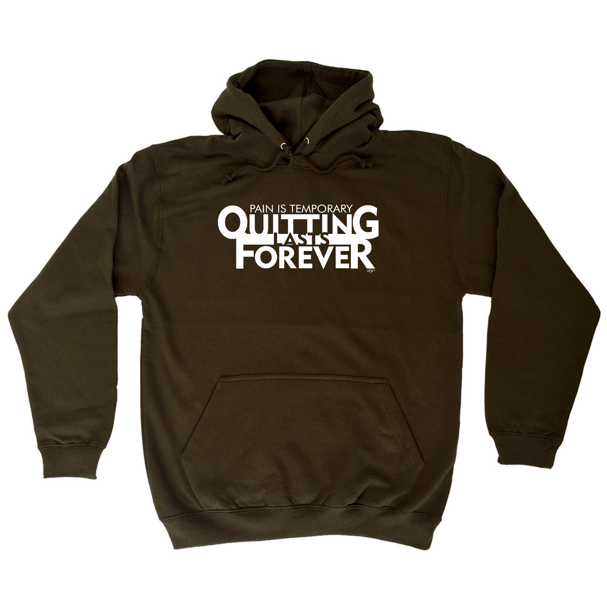 Pain Is Temporary Quitting - Funny Hoodies Hoodie