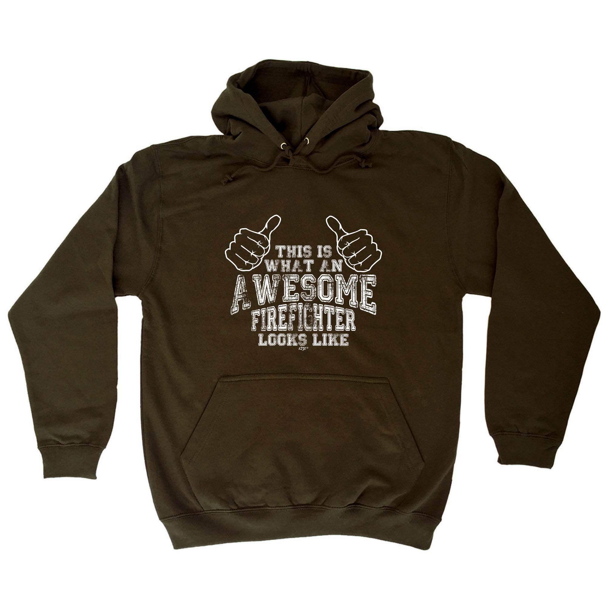 This Is What Awesome Firefighter - Funny Hoodies Hoodie