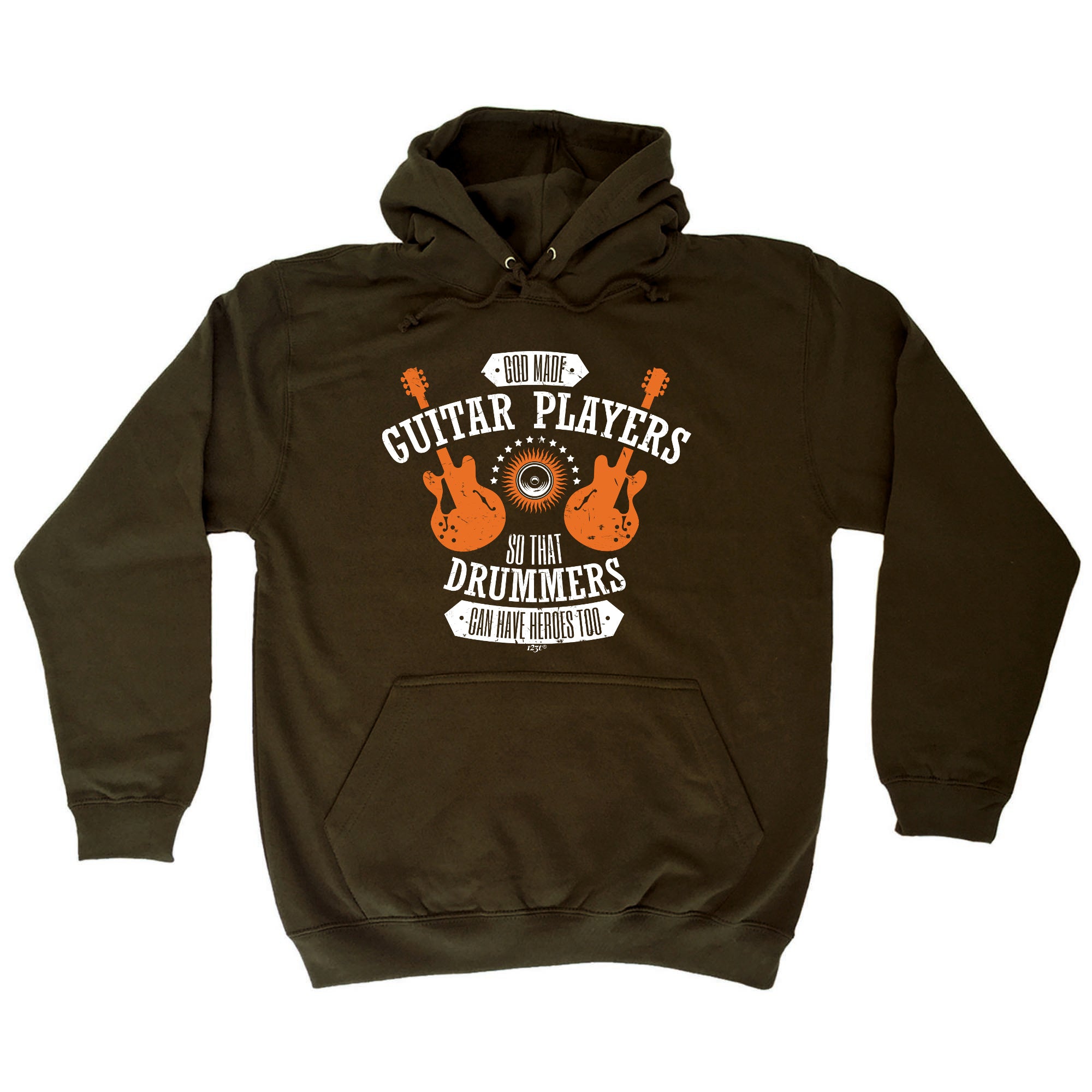 God Made Guitar Players - Funny Hoodies Hoodie