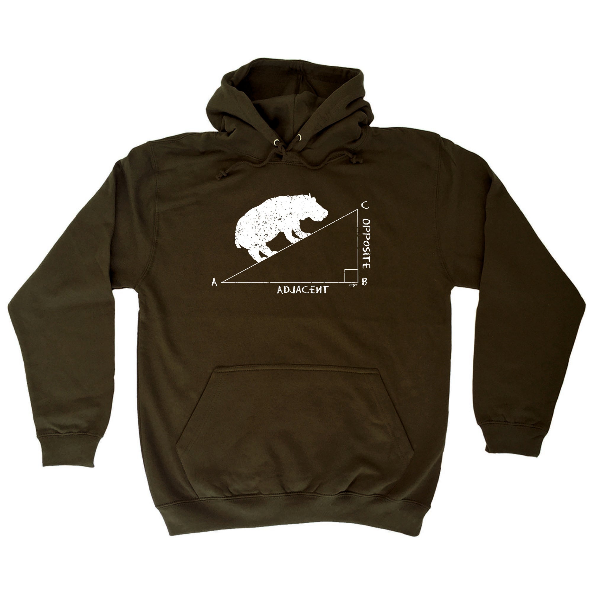 Hypotenuse Hippo Hippopotamus - Funny Hoodies Hoodie