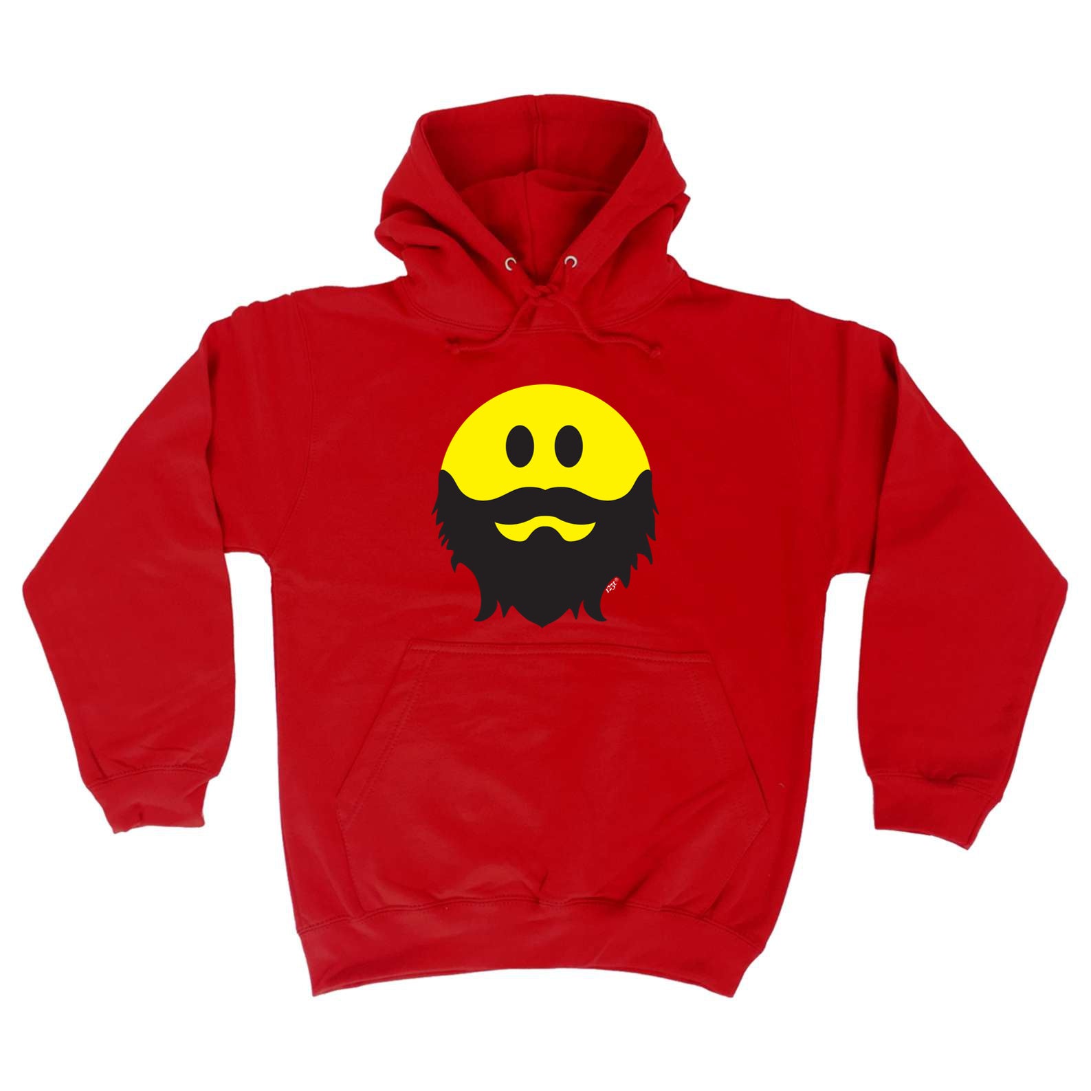 Bearded Smile - Funny Hoodies Hoodie