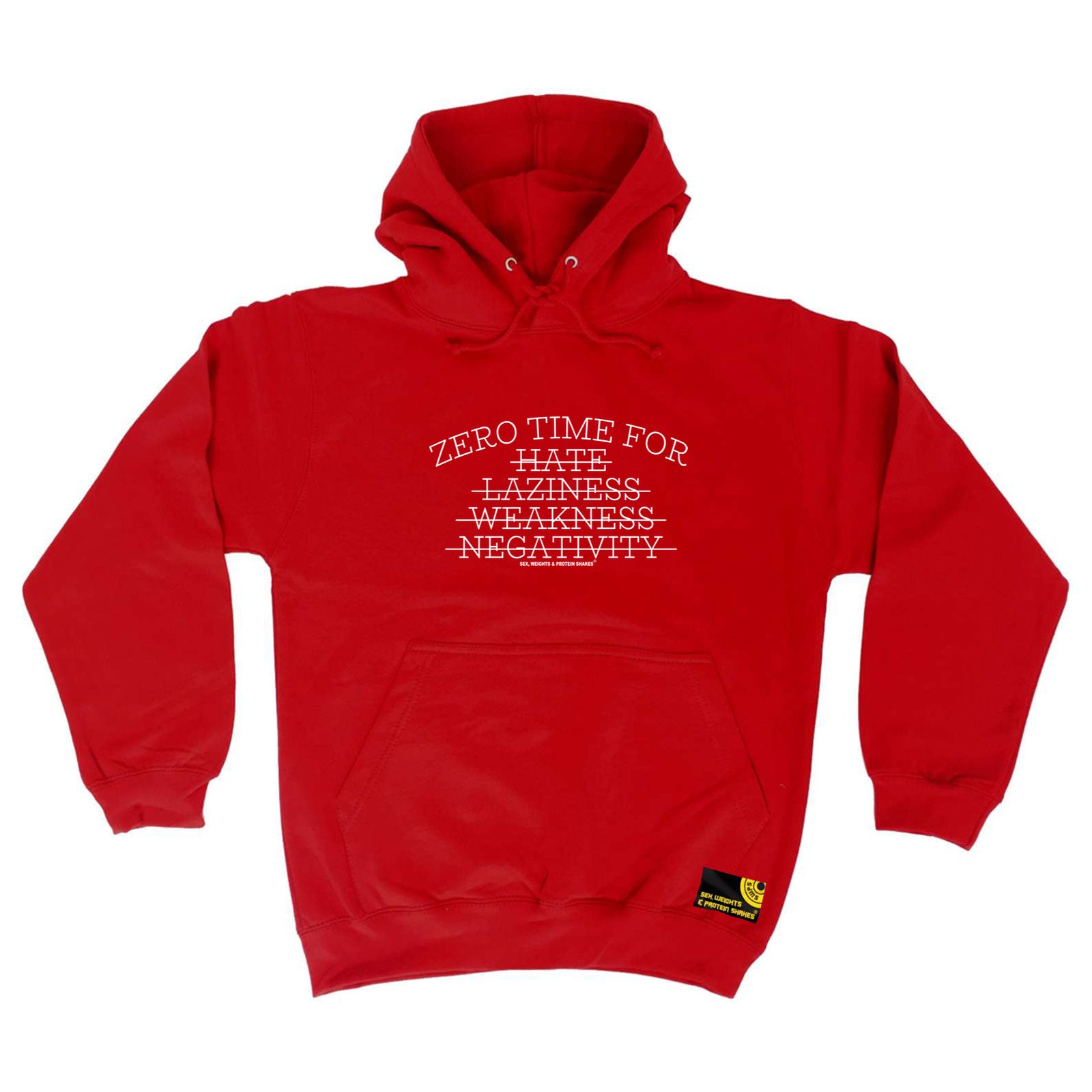 Swps Zero Time For Hate Laziness - Funny Hoodies Hoodie