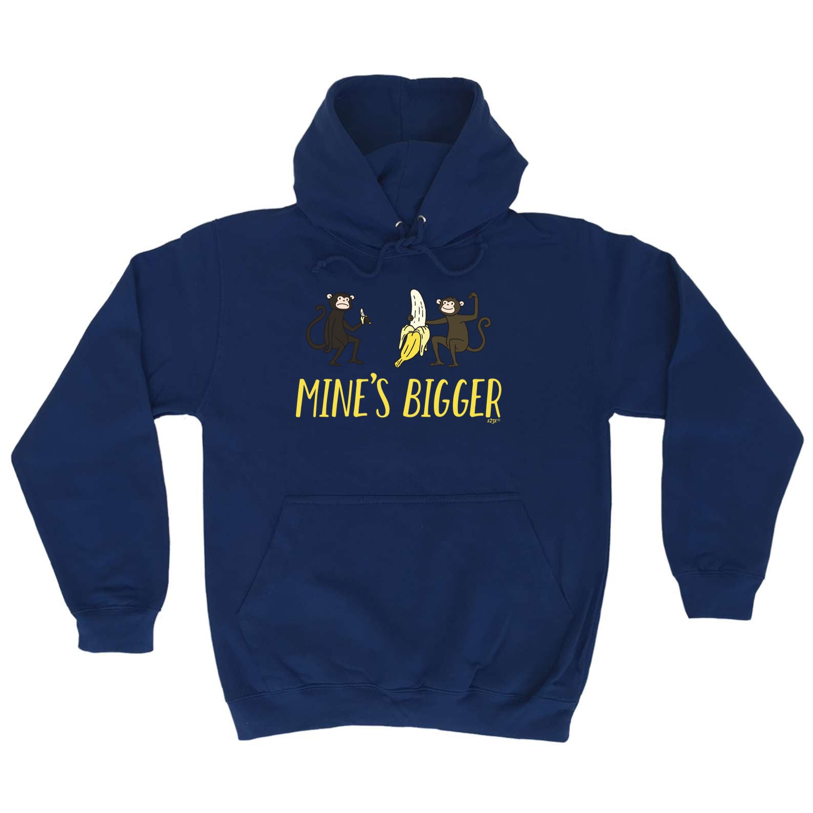Mines Bigger Monkey - Funny Hoodies Hoodie