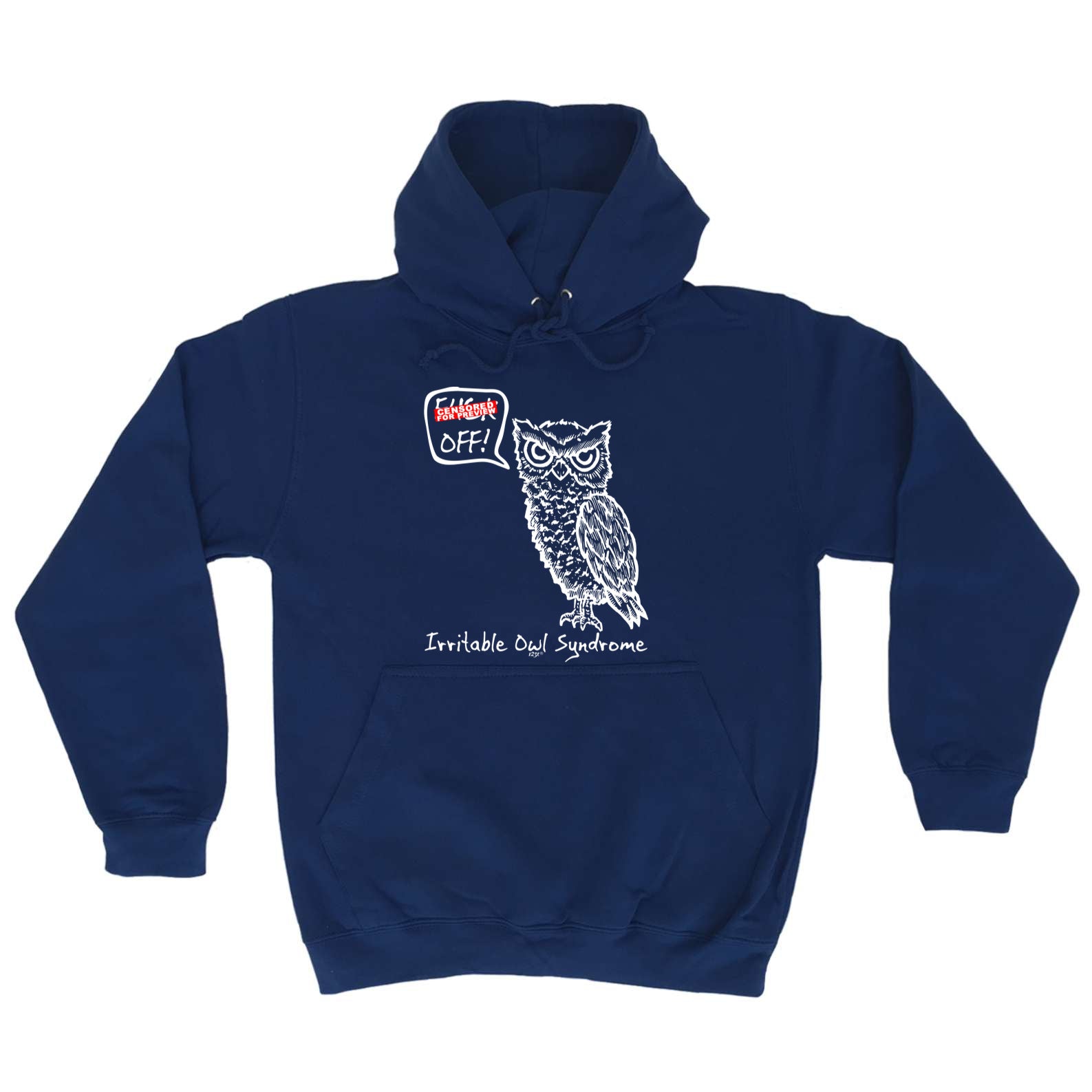 Irritable Owl Syndrome - Funny Hoodies Hoodie
