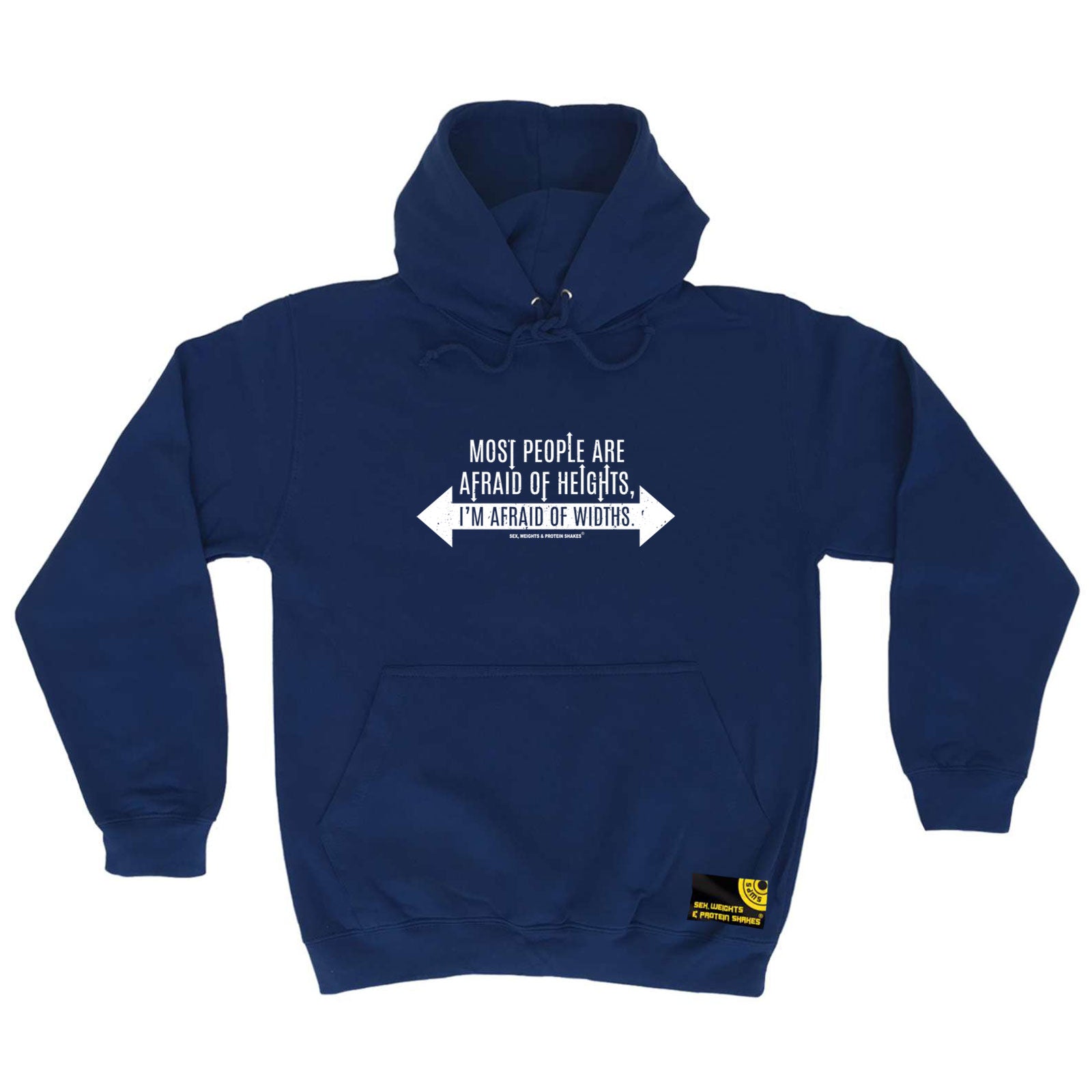 Swps Most People Afraid Heights - Funny Hoodies Hoodie