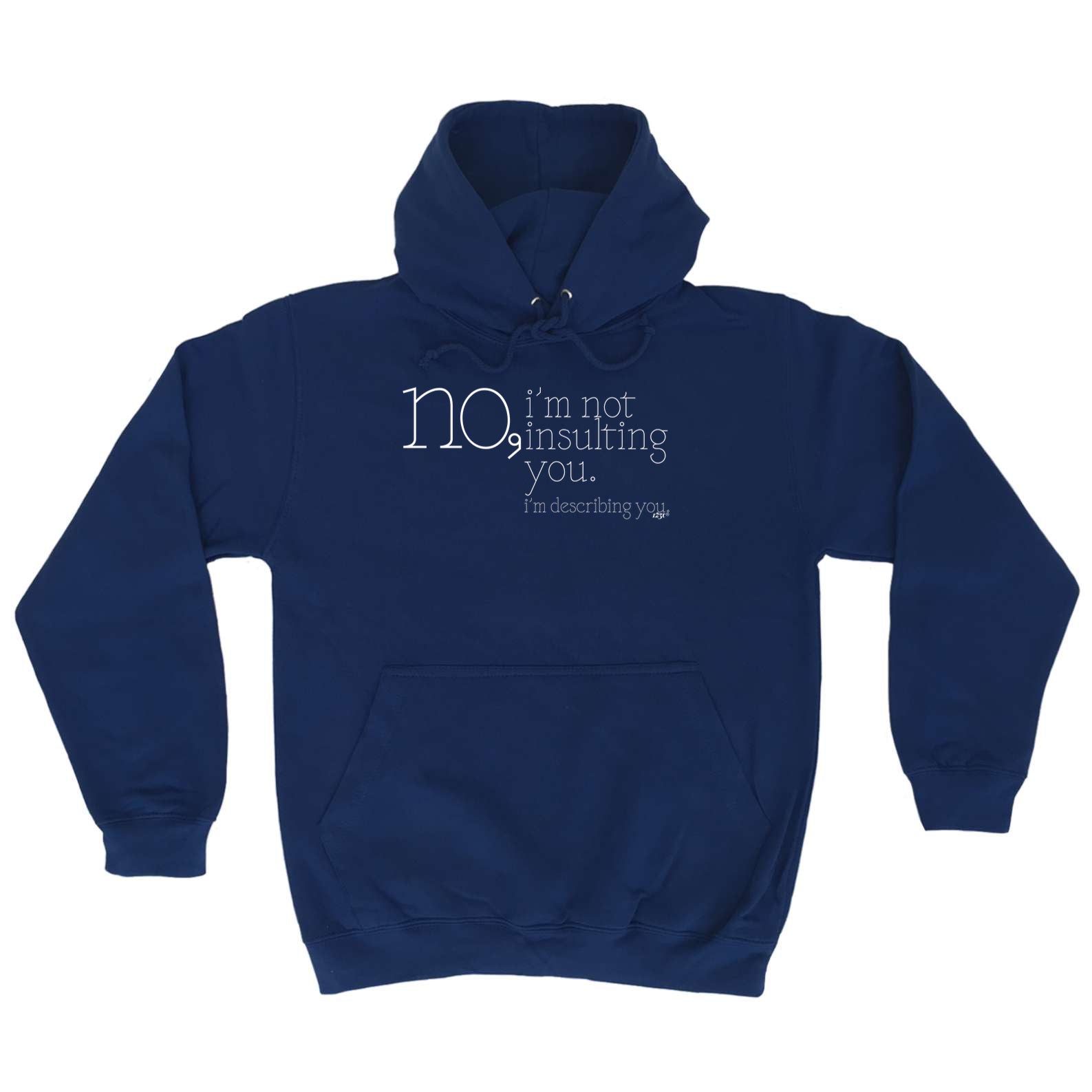 No Im Not Insulting You Im Describing You - Funny Hoodies Hoodie