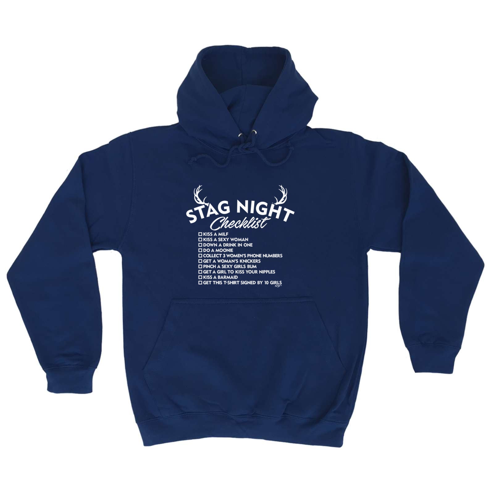 Stag Night Checklist Tshirt - Funny Hoodies Hoodie