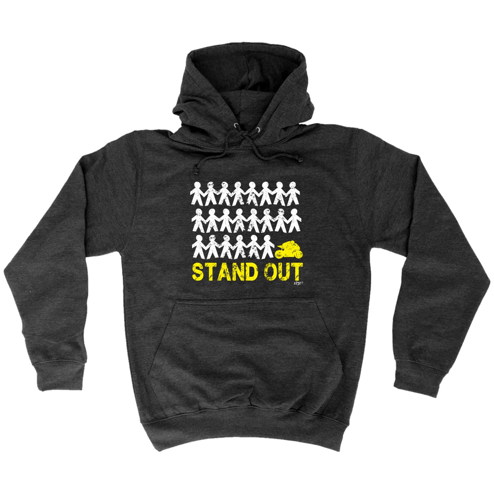 Stand Out Racing Motorbike - Funny Hoodies Hoodie