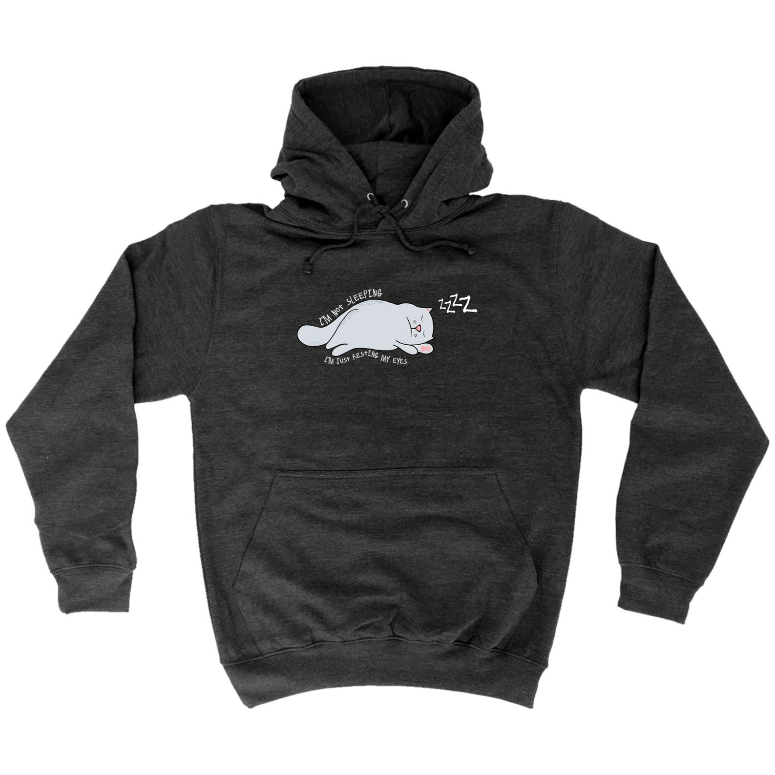 Im Not Sleeping Cat - Funny Hoodies Hoodie