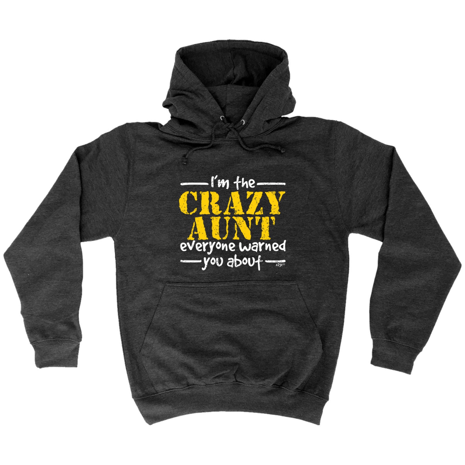 Im The Crazy Aunt Everyone Warned - Funny Hoodies Hoodie