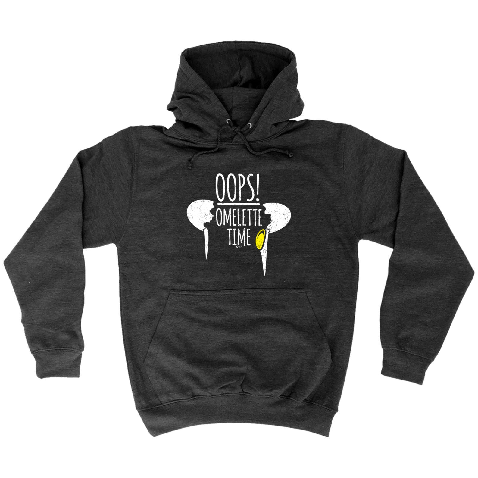 Oops Omelette Time - Funny Hoodies Hoodie