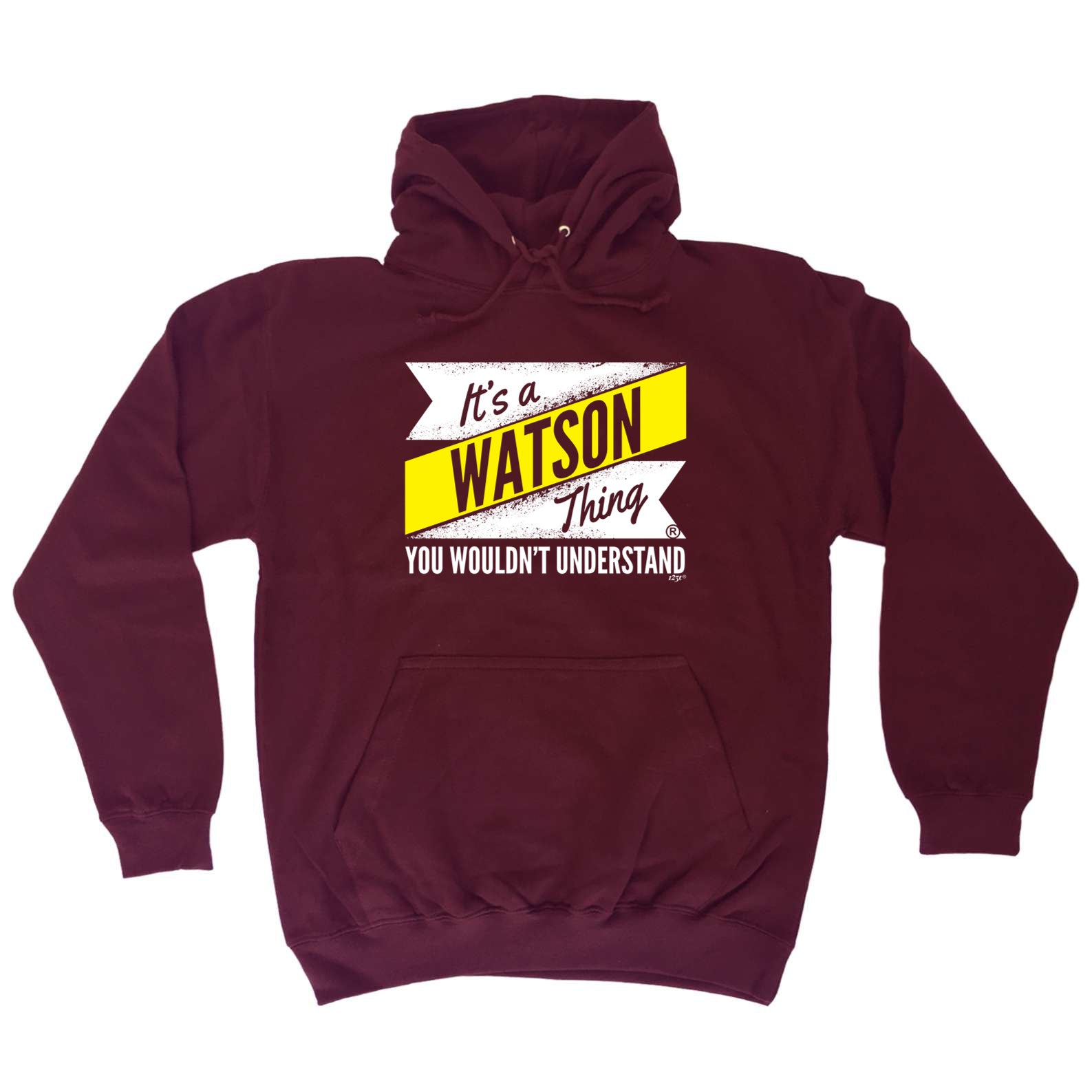 Watson V2 Surname Thing - Funny Hoodies Hoodie