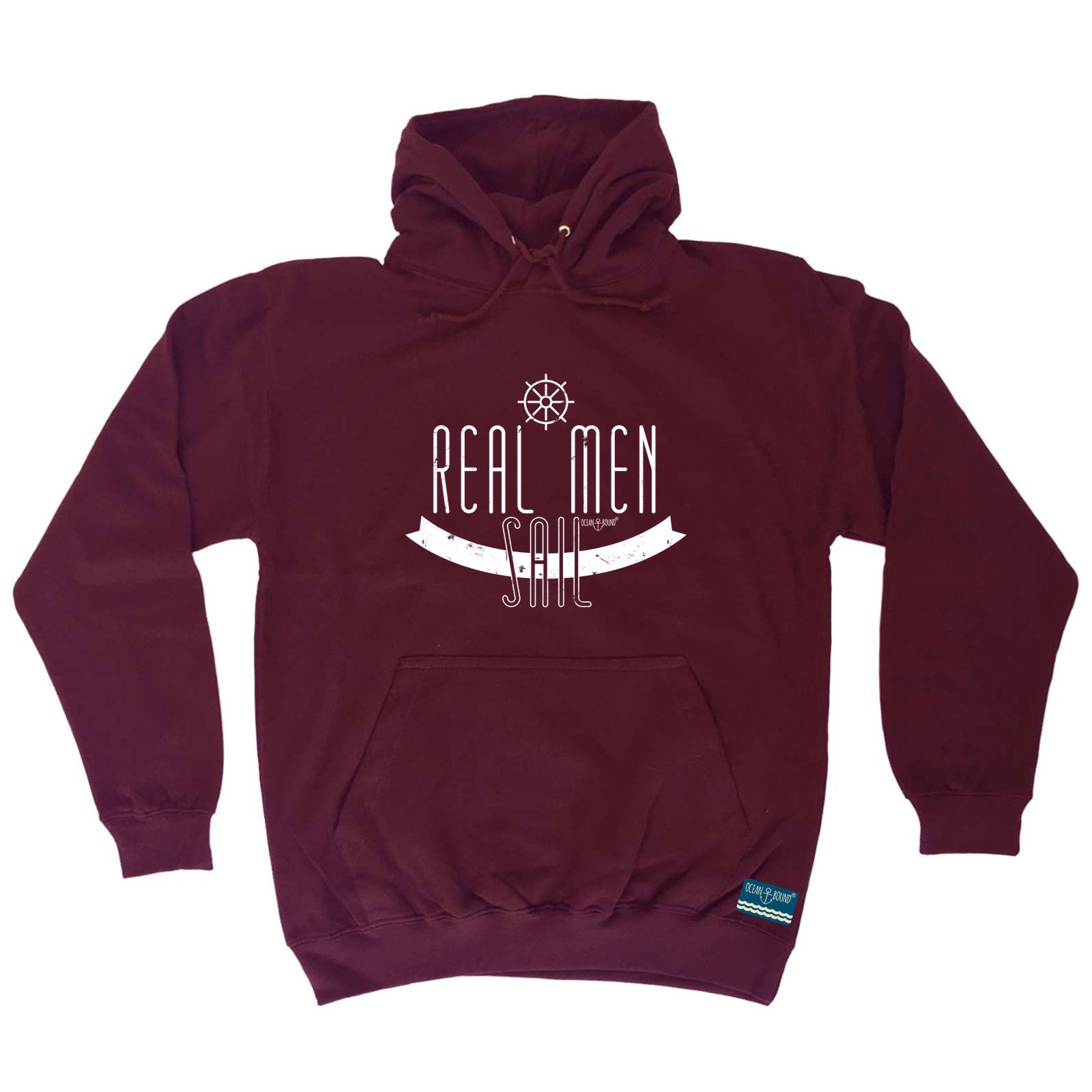 Ob Real Men Sail - Funny Hoodies Hoodie
