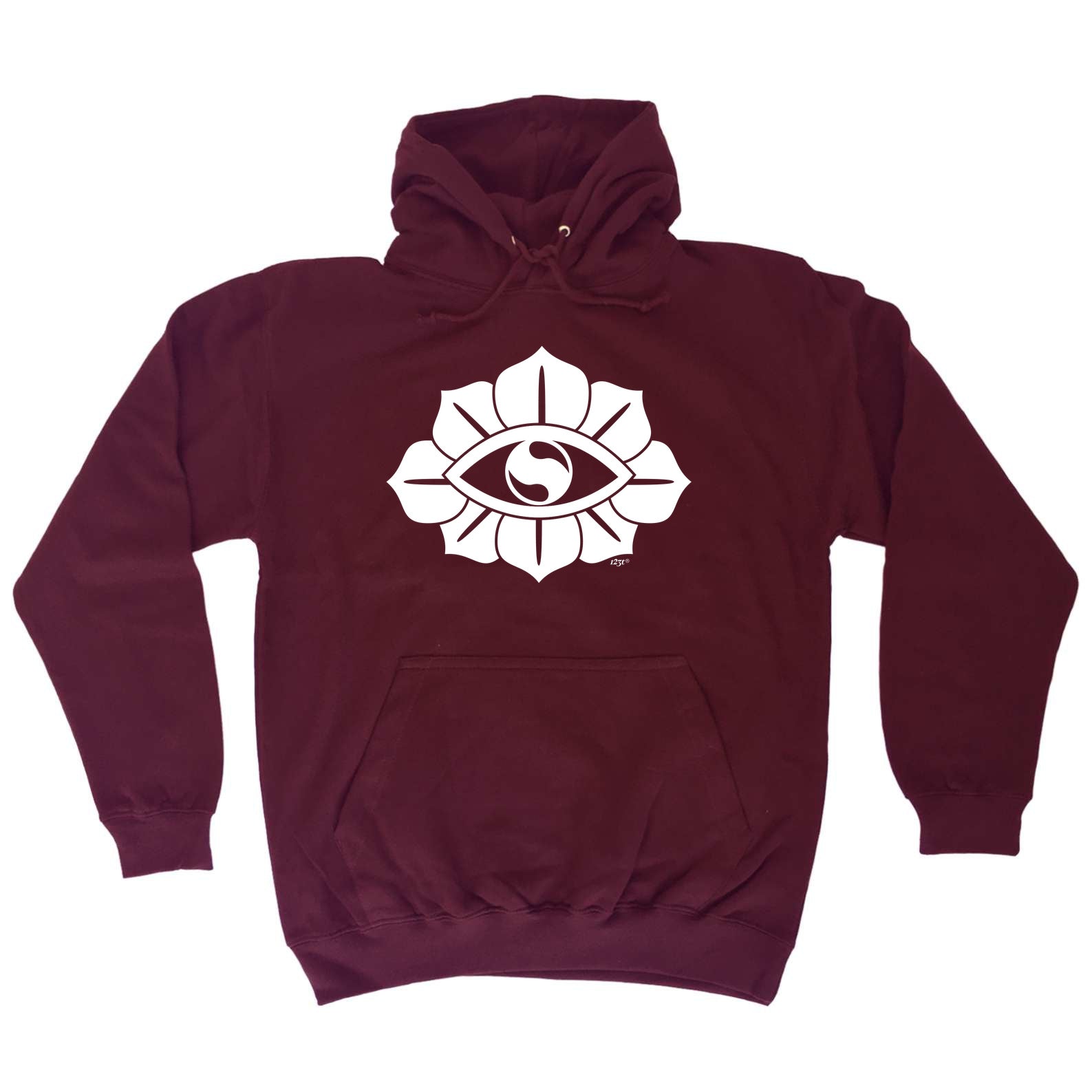 Festival Flower Eye White - Funny Hoodies Hoodie