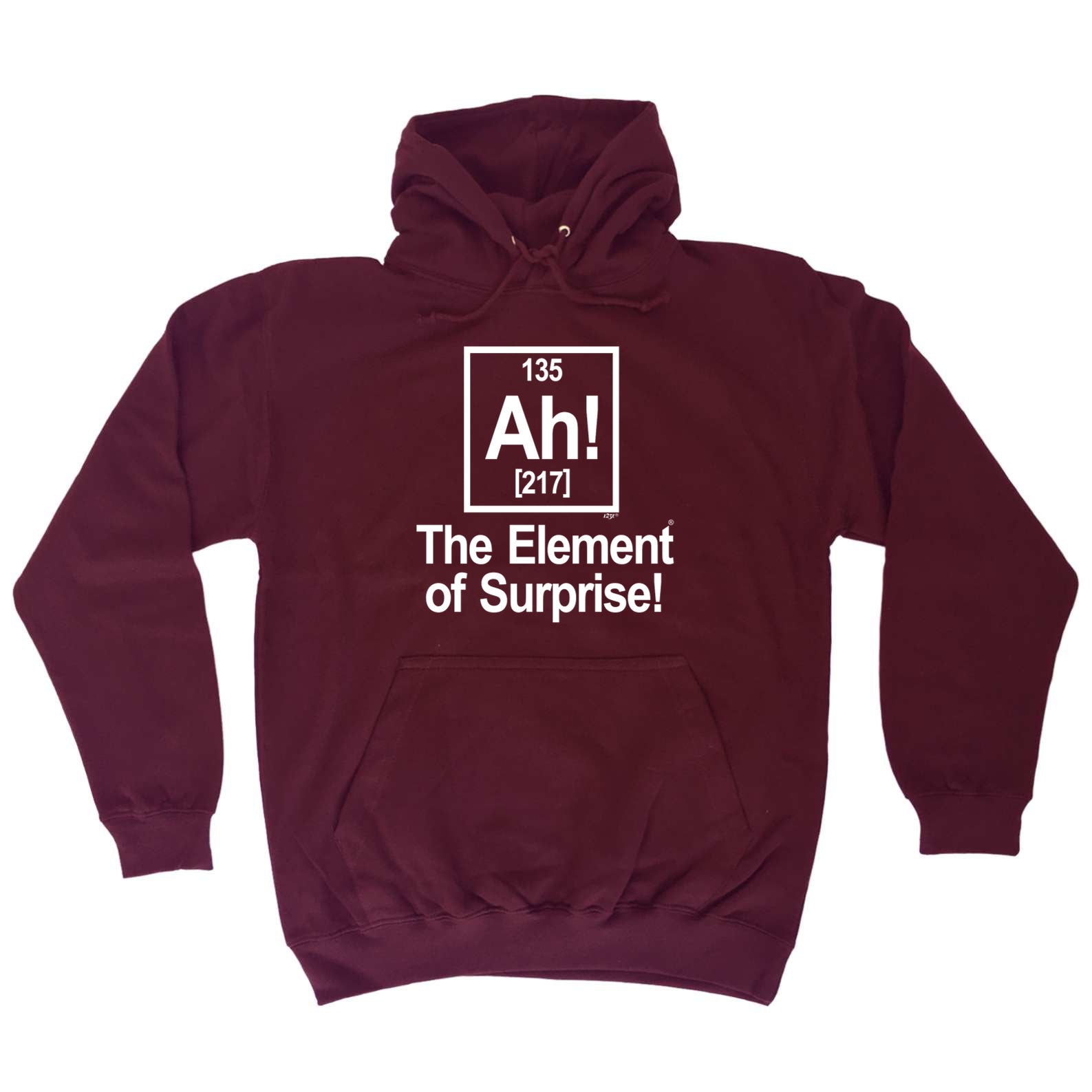 The Element Of Surprise White - Funny Hoodies Hoodie