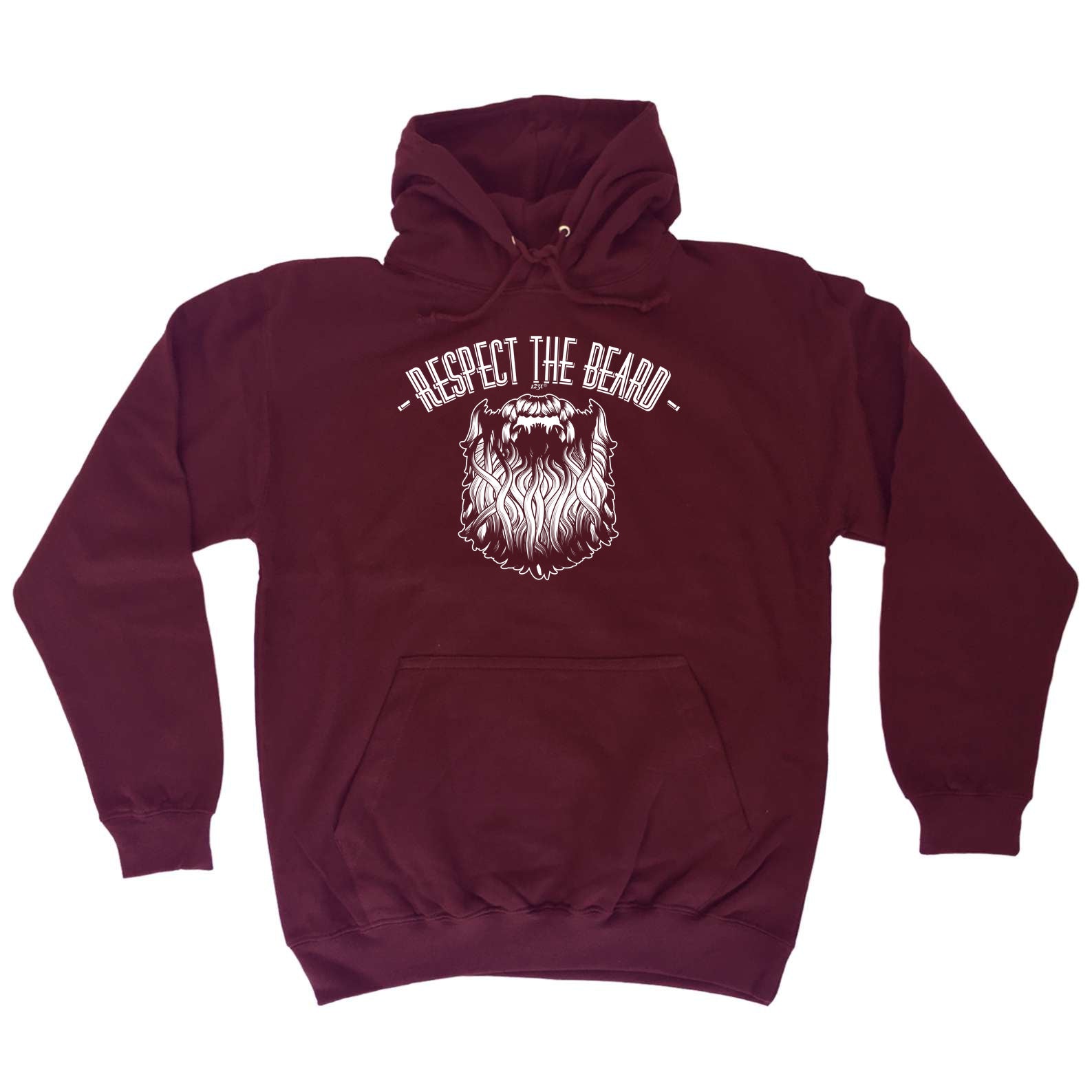 Respect The Beard - Funny Hoodies Hoodie