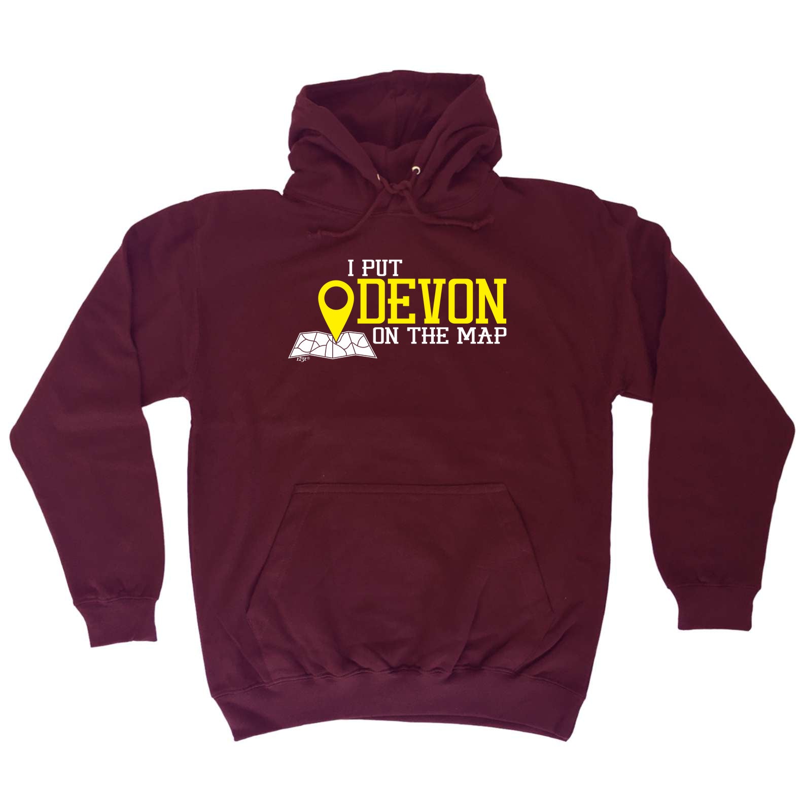 Put On The Map Devon - Funny Hoodies Hoodie
