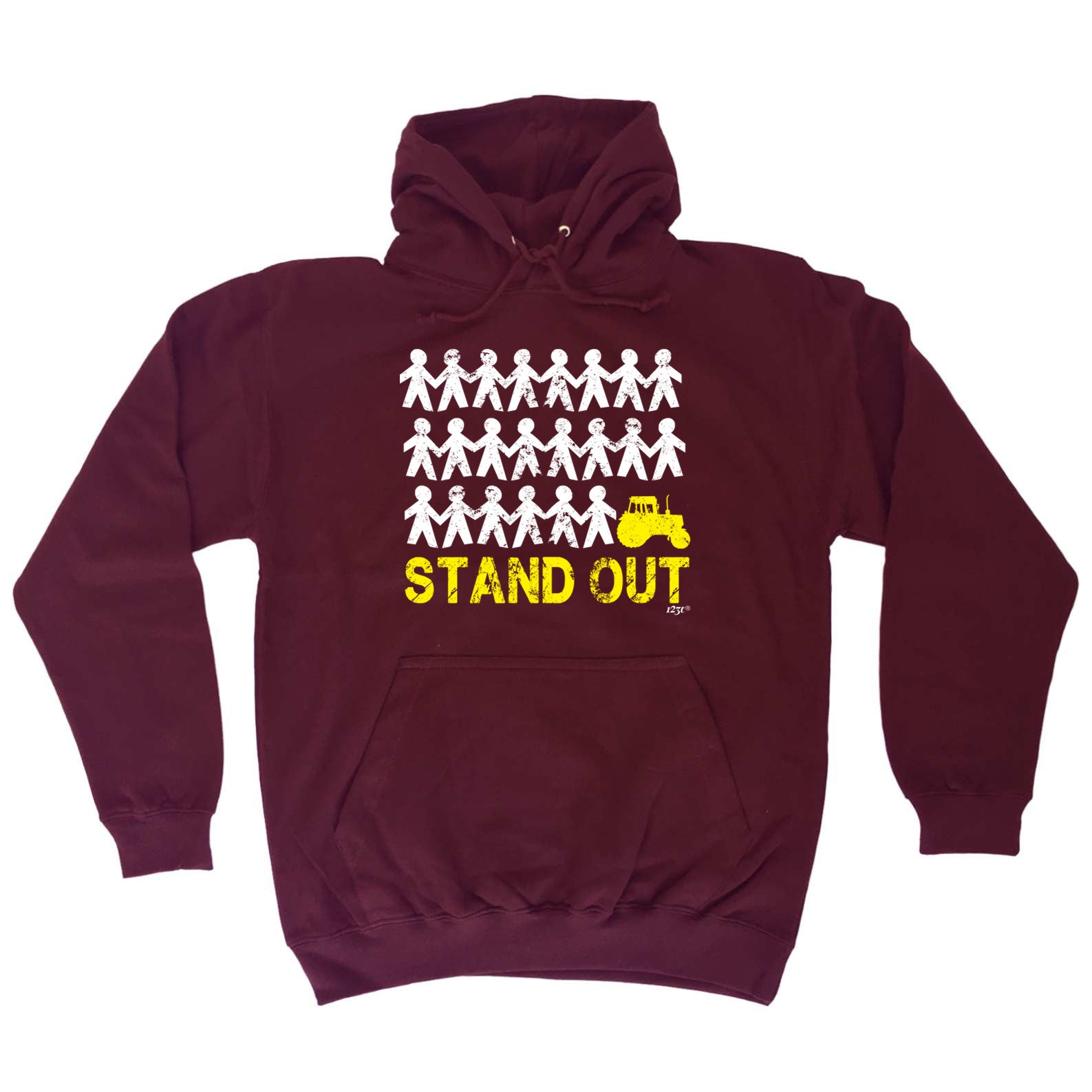 Stand Out Tractor - Funny Hoodies Hoodie