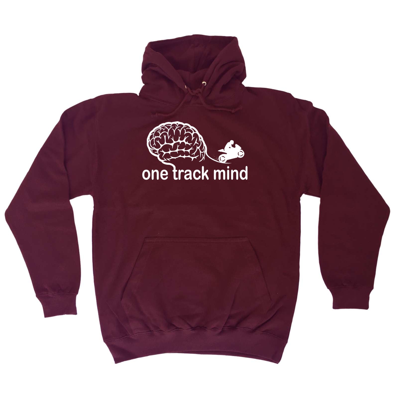 One Track Mind Superbike Motorbike - Funny Hoodies Hoodie