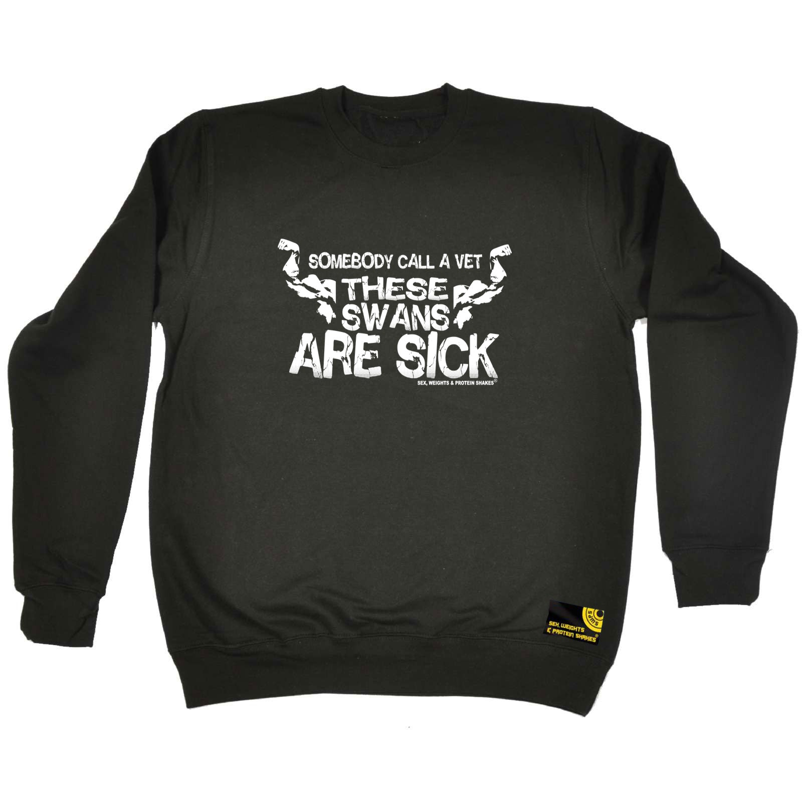 Swps Somebody Call Vet Swans - Funny Sweatshirt