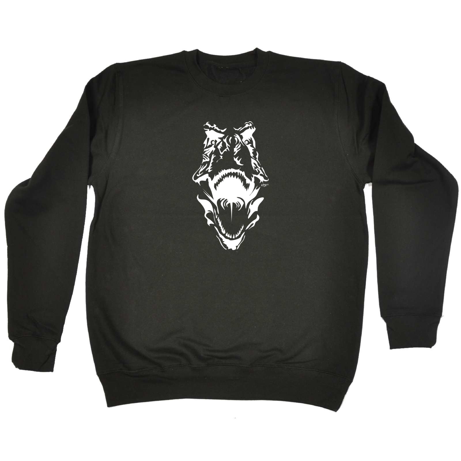 Trex Head Dinosaur - Funny Sweatshirt